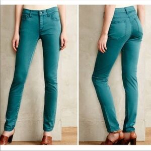 Pilcro & the Letter Press Teal Stet Knit Pants 31